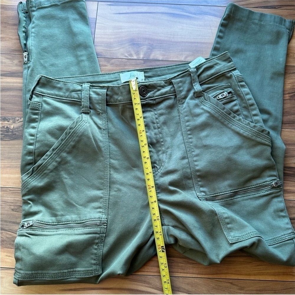 Joie cargo style pants Ankle zip 10 - Picture 7 of 8